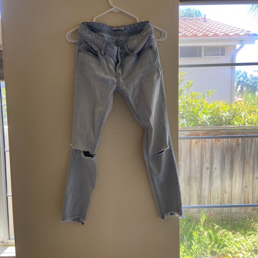 Cropped Free People Jeans